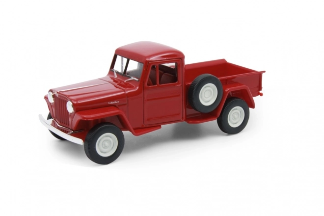 Welly 1947 Jeep Willys pickup 1 : 34  šedý