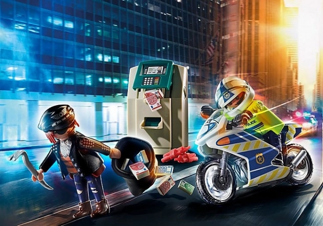 Sada figurek City 70572 Policejní motorka