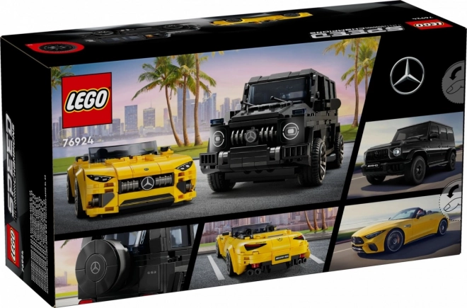 LEGO Speed Champions 76924 Mercedes-AMG G 63 a Mercedes-AMG SL 63