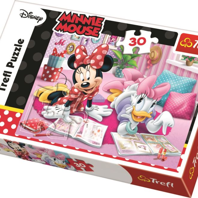 TREFL Puzzle Minnie: Nejlepší kamarádky 30 dílků