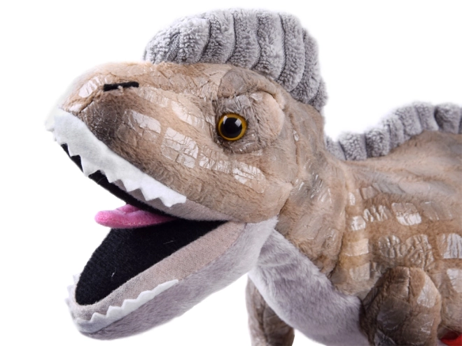 Plyšový dinosaurus T-Rex hnědý 25 cm