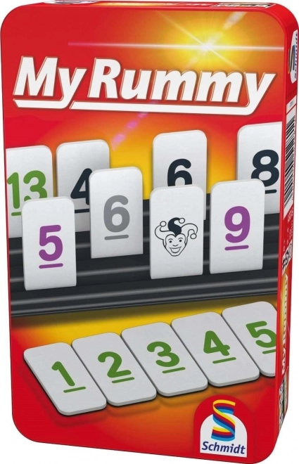 SCHMIDT Hra MyRummy v plechové krabičce