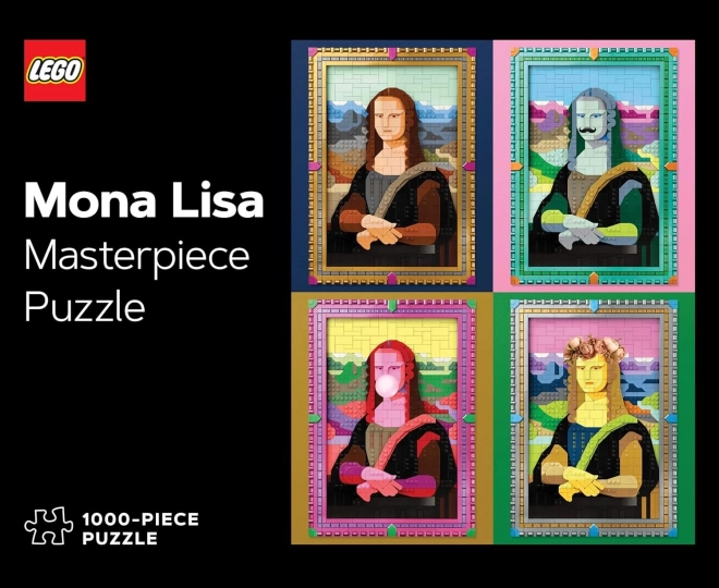 Chronicle Books Puzzle LEGO® Mona Lisa 1000 dílků