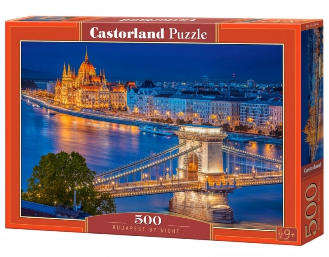 Puzzle 500 prvků Budapešť v noci