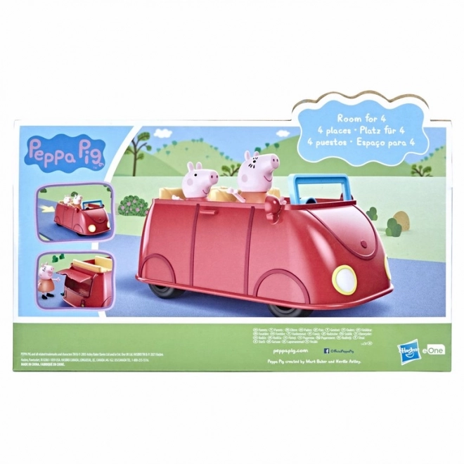 Prasátko Peppa a rodinné auto