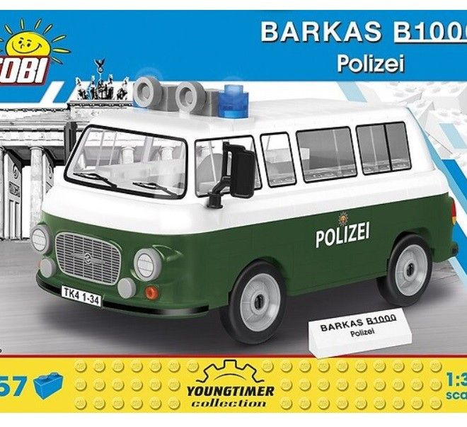 Auta Barkas B1000 Polizei polštářky
