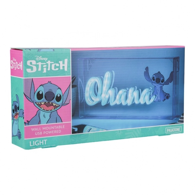Neonové světlo Stitch