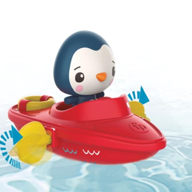 Koupelová hračka Fisher Price Penguin Boat