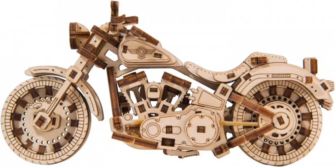 WOODEN CITY 3D puzzle Motocykl Cruiser V-Twin 168 dílů