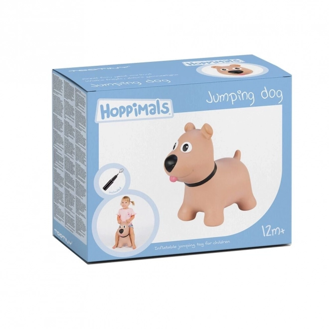 Hoppimals Skákající pes hnědý
