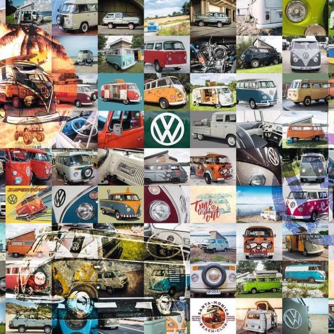 Puzzle 3000 prvků 99 VW momentek