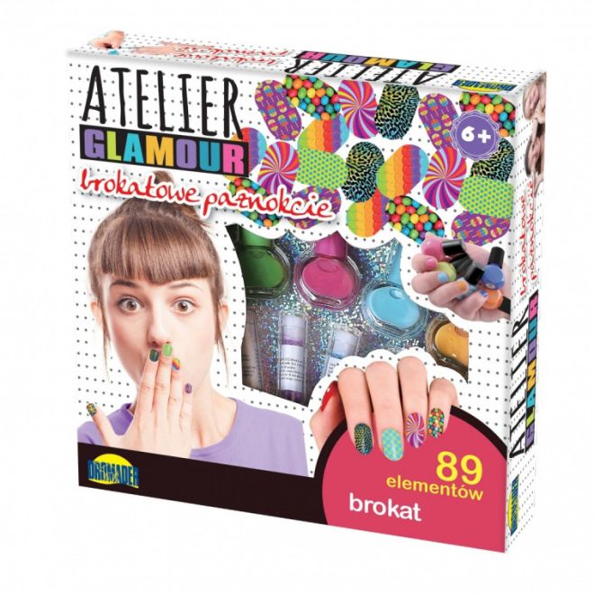 Atelier Glamour sada třpytivých nehtů