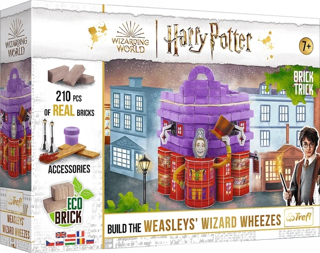 TREFL BRICK TRICK Harry Potter: Weasleyho kouzelnické žertíky M 210 dílů