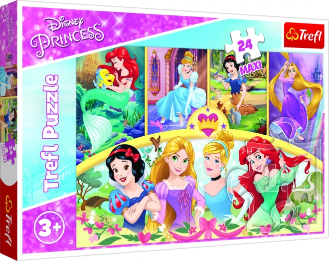 Trefl Puzzle 24 Maxi Kouzlo vzpomínek Disney Princess