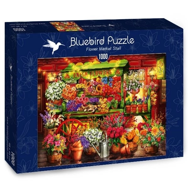 Puzzle Květinový stánek 1000 dílků