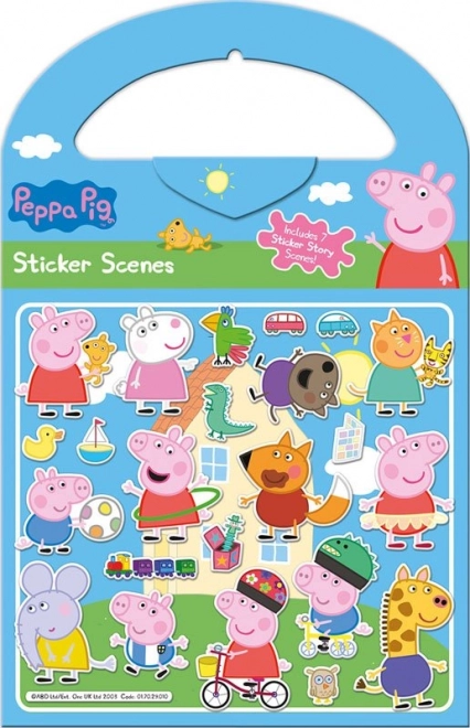 Samolepková knížka Prasátko Peppa