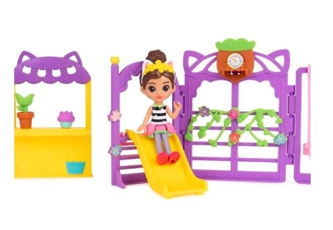 Sada Gabi's Cat's House Magic Garden s figurkami