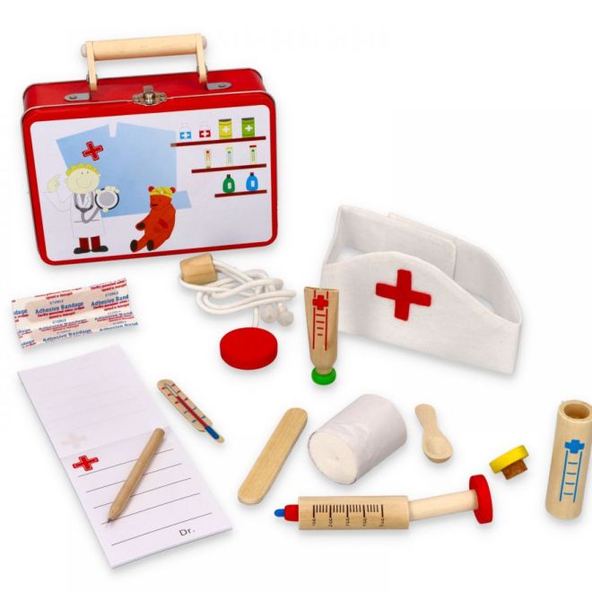 Hračka pro děti v lékařském kufříku