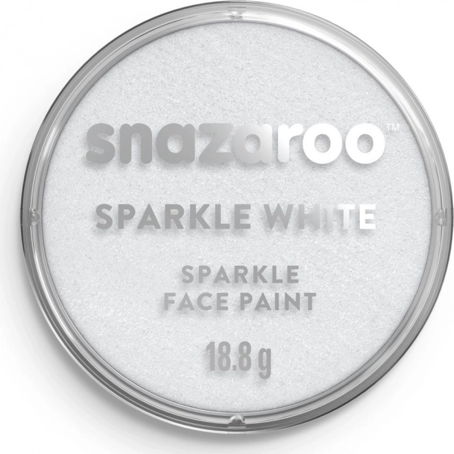 SNAZAROO Barva na obličej Třpytivá Bílá (Sparkle White) 18ml