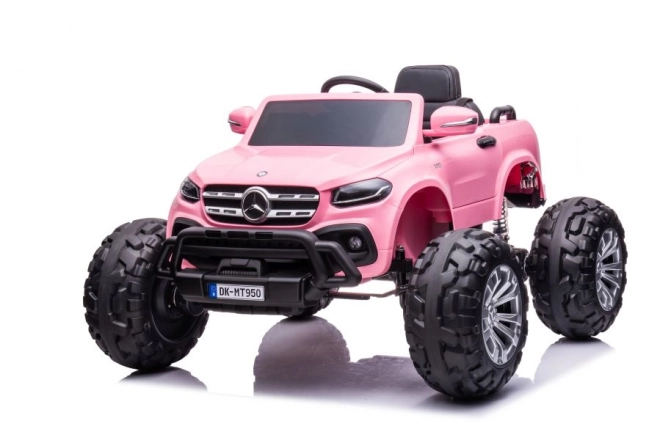 Mercedes DK-MT950 4x4 Auto na baterie Světle růžová