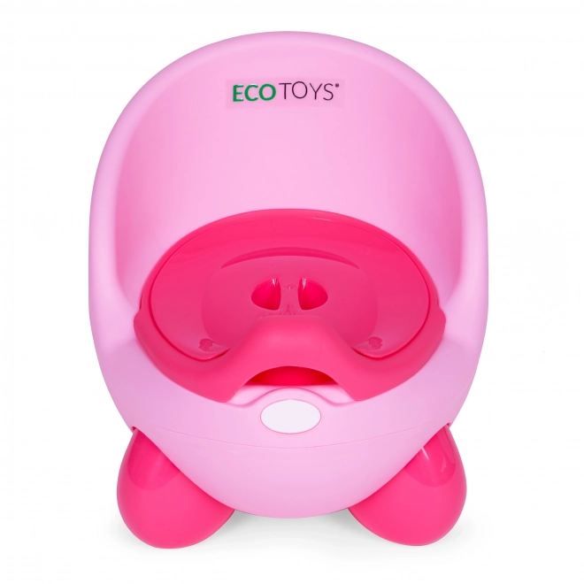 Dětský nočník s odnímatelnou vložkou a protiskluzovými nohami ECOTOYS