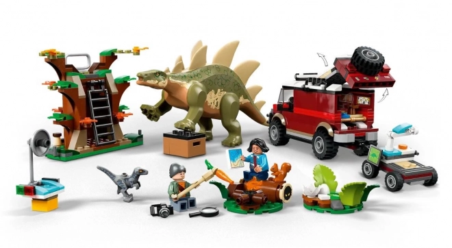 LEGO® Jurassic World 76965 Dinosauří mise: Objev stegosaura