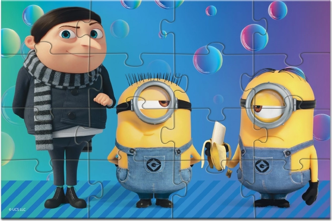 Magnetické puzzle Mimoni Malý Gru