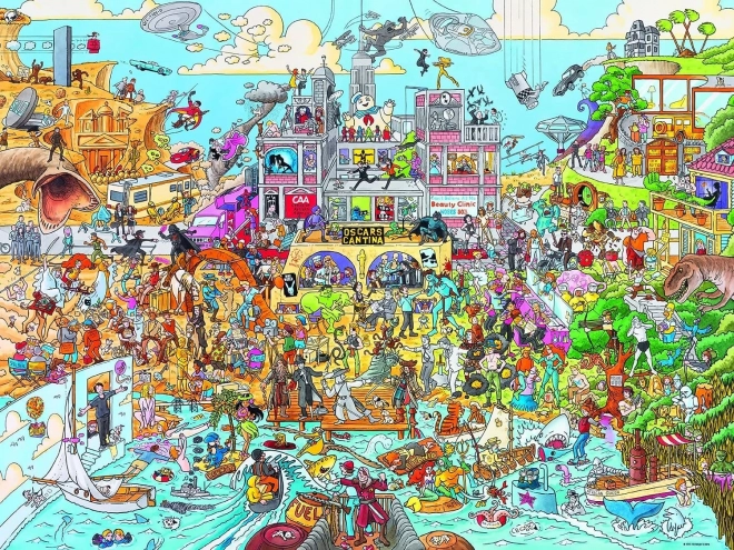 HEYE Puzzle Hollyworld 1500 dílků