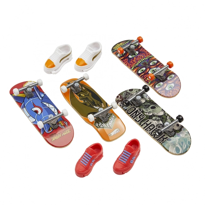 Hw skates 4ks fingerboard a boty asst