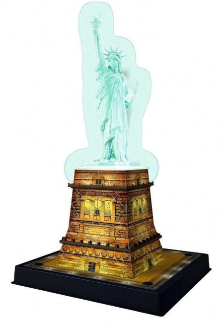 Socha Svobody 3D (Noční edice) 108d