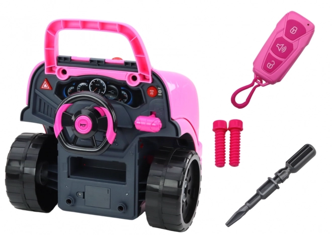 Dílenská sada Auto Unbolt Motor DIY Kit Pink