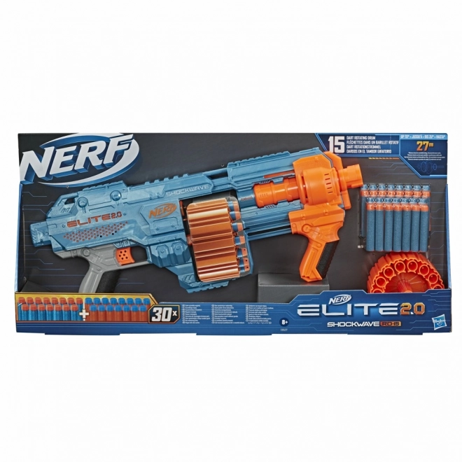 Pistole Nerf Shockwave RD-15 s náboji