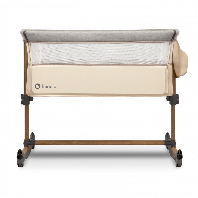 LIONELO Postýlka Leonie 3v1 – Beige Sand