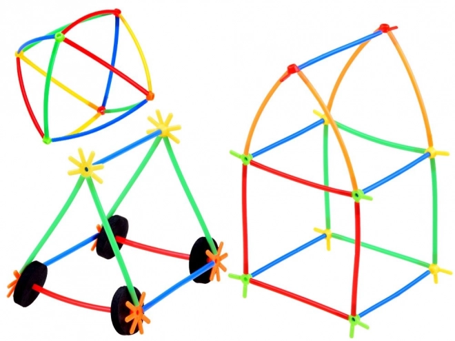 Kreativní stavebnice trubičky a tyčinky