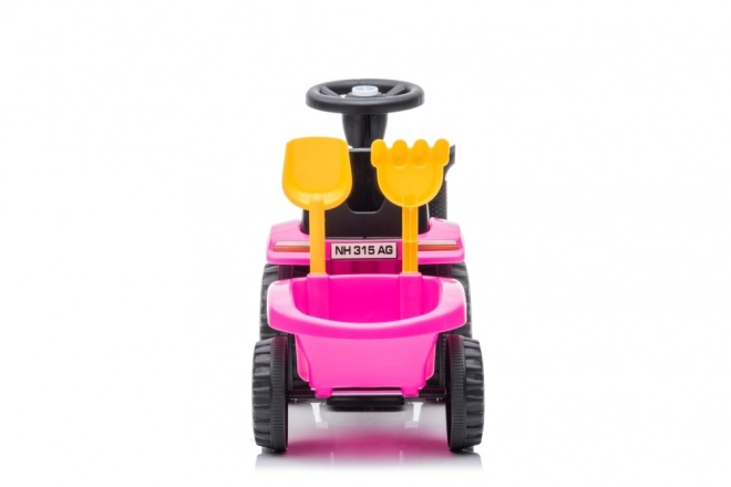 Tractor Rider 658T Pink