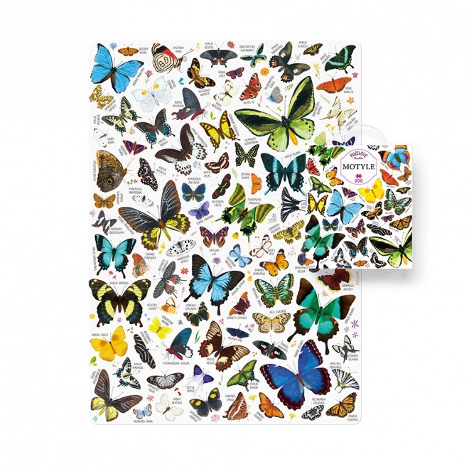 Puzzlove ČZUČU motýli 200 dílků