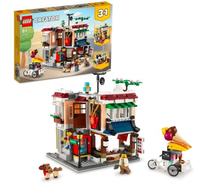 LEGO Creator 3v1 31131 Bistro s nudlemi v centru města
