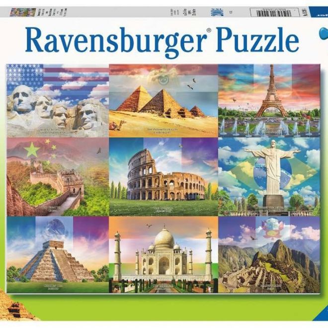 RAVENSBURGER Puzzle Světové památky XXL 200 dílků