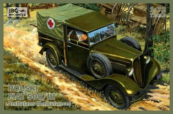 Polski Fiat 508/III ambulance