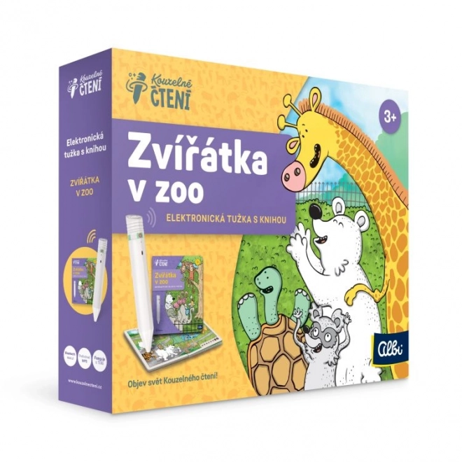 Elektronická tužka Albi 2.0 s knihou Zvířátka v ZOO