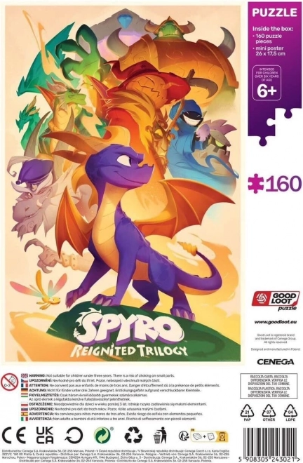 GOOD LOOT Puzzle Spyro Reignited Trilogy: Heroes 160 dílků