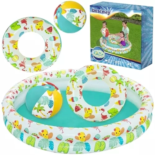 Dětský nafukovací bazének 3v1 BESTWAY 51124