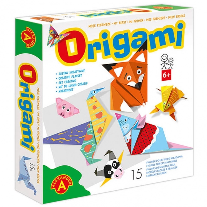 Alexander Moje první origami ZVÍŘATA ZA4254