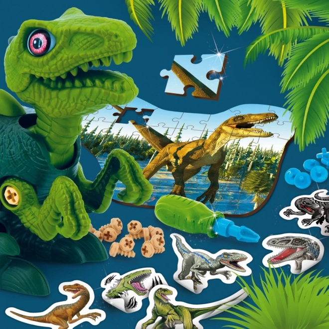 Stavebnice I'm A Genius Dino Stem - Velociraptor
