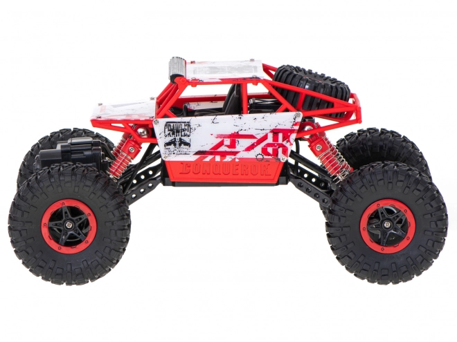 RC auto Rock Crawler - červené