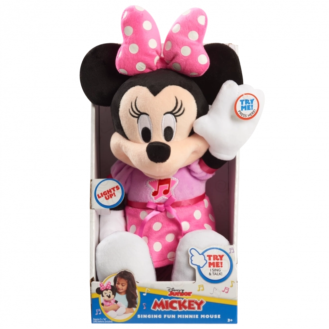 Mickey Mouse zpívající plyšák-Minnie