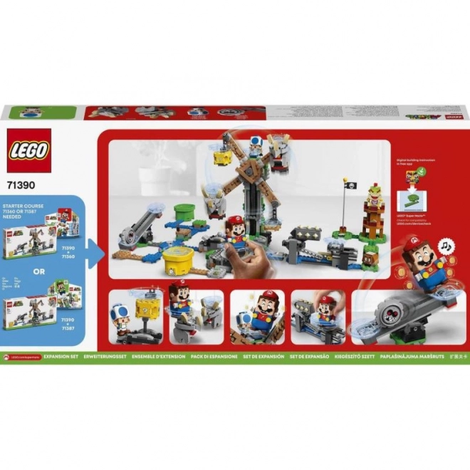 LEGO Super Mario Boj s Reznorem - rozšiřující set 71390