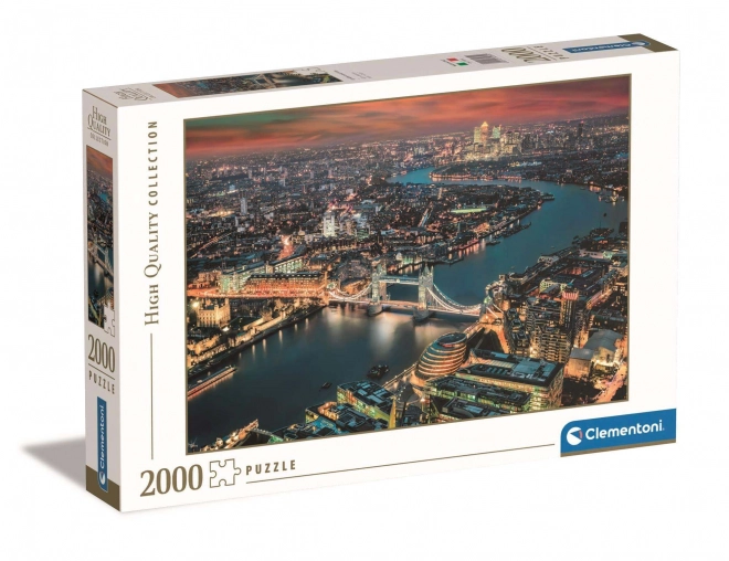 Puzzle 2000 prvků Vysoce kvalitní letecký pohled na Londýn