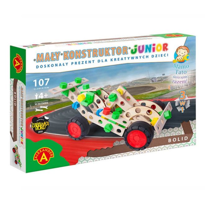 Stavebnice Little Constructor Junior 3v1 - Auto