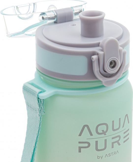 ASTRA Zdravá láhev na vodu Aqua Pure 400ml růžovo-mintová